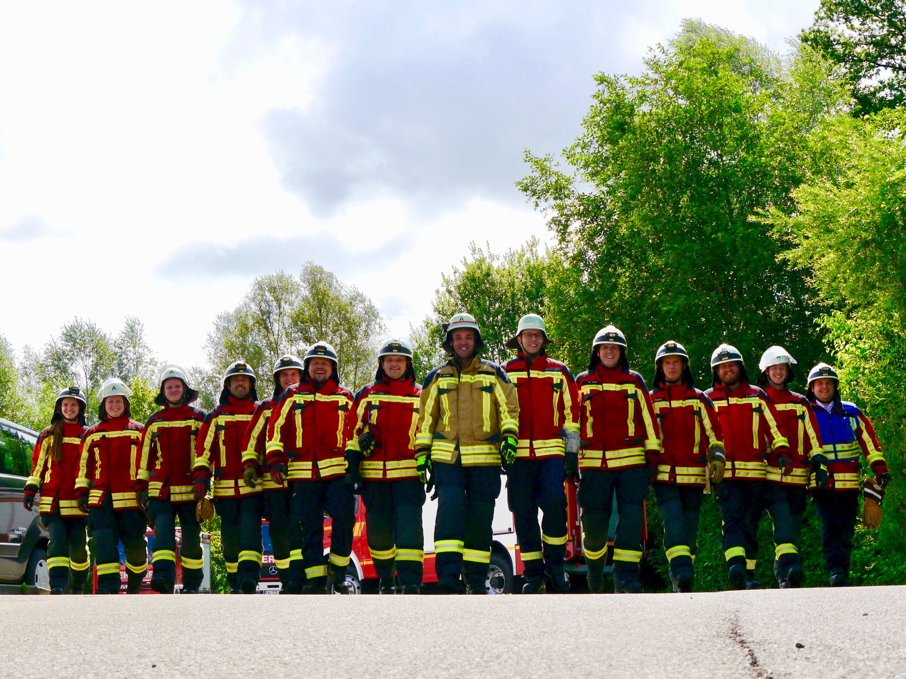 Mannschaftsbild Feuerwehr Oberteuringen
