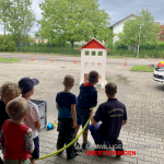 Früh übt sich – Ferienspiele bei der Feuerwehr Oberteuringen