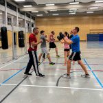 Kickbox-Training bei der Feuerwehr Oberteuringen 🚒